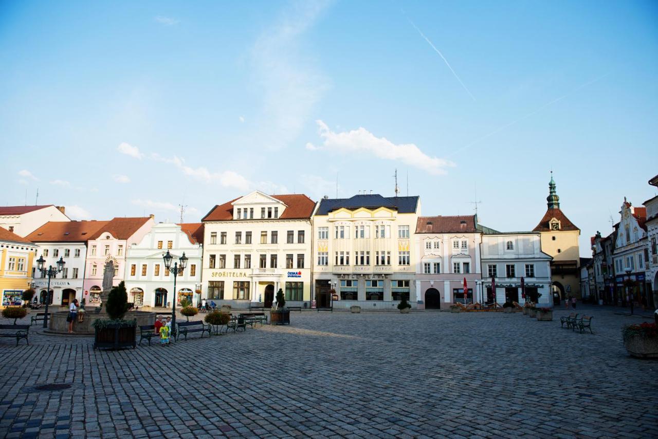 Hotel Slávie Pelhřimov Exterior foto